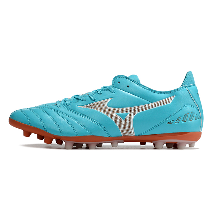 MORELIA NEO AG Soccer Shoes-Blue/Brown-8932309