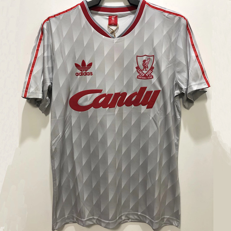 1989 LIV Away Retro Soccer Jersey