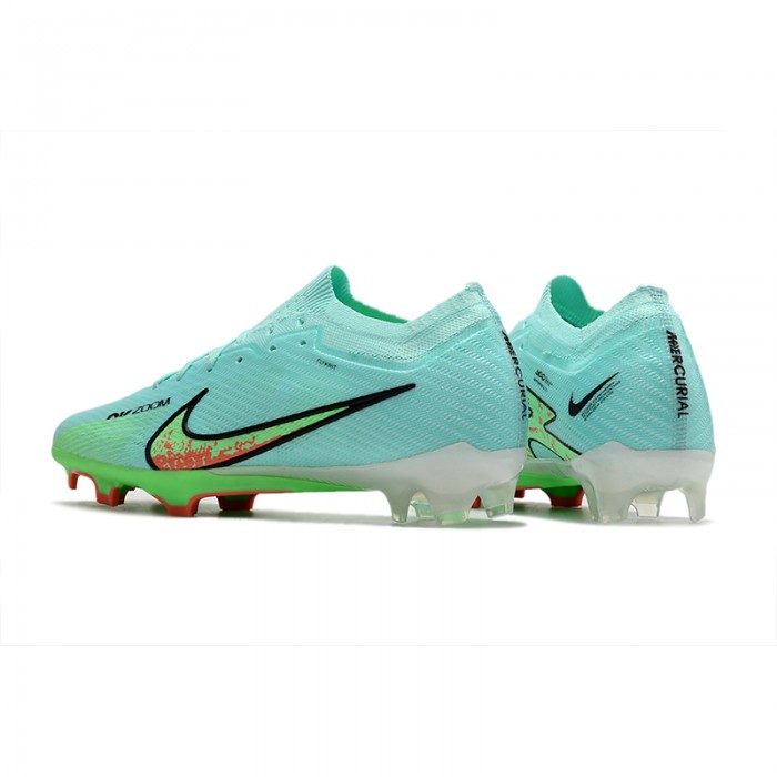 Air Zoom Mercurial Superfly IX Elite FG Soccer Shoes-Blue/Green-8766107