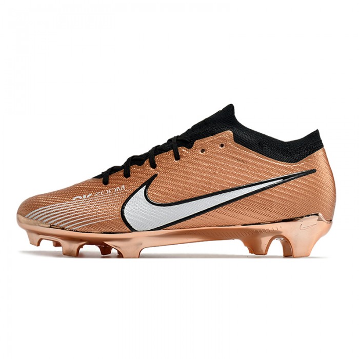 Air Zoom Mercurial Vapor XV Elite FG Soccer Shoes-Gold/Black-7346327
