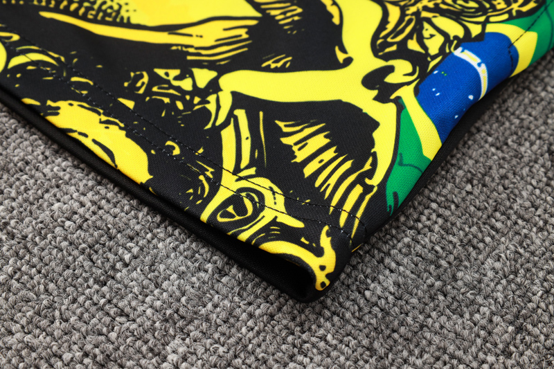 24-25 Brazil Yellow Jacket Tracksuit #A807(喷墨)