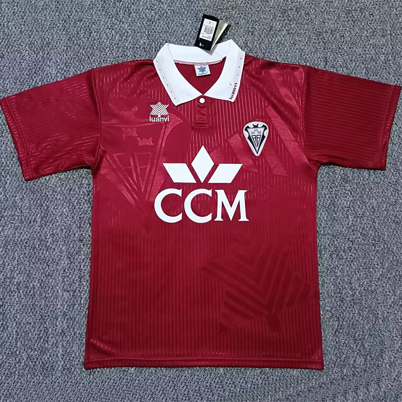1994-1995 Albacete Away Retro Soccer Jersey