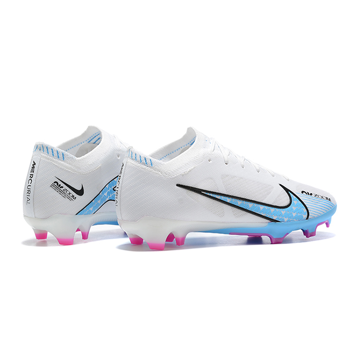 Air Zoom Mercurial Vapor XV Elite FG Soccer Shoes-White/Blue-8983495