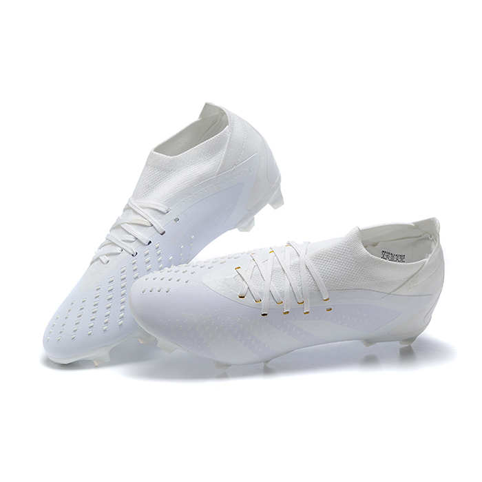 PREDATOR ACCURACY+ FG BOOTS Soccer Shoes-All White-4150426