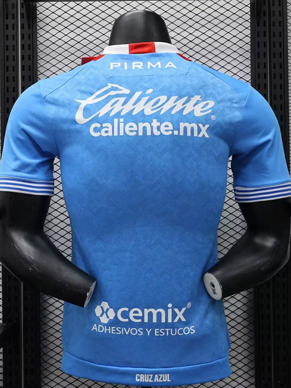 24-25 Cruz Azul Home Player Version Soccer Jersey