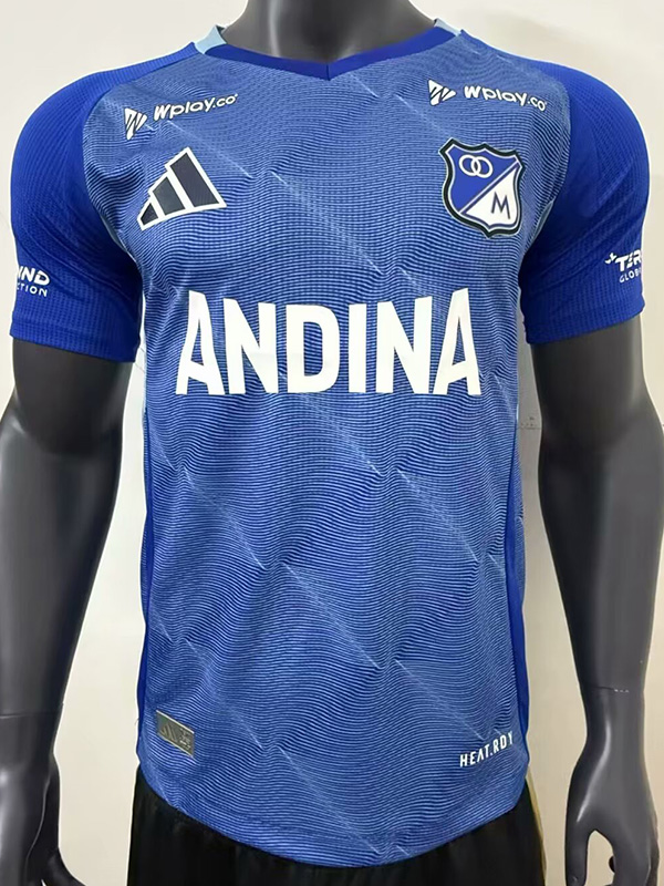 25-26 Millonarios Home Player Version Soccer Jersey