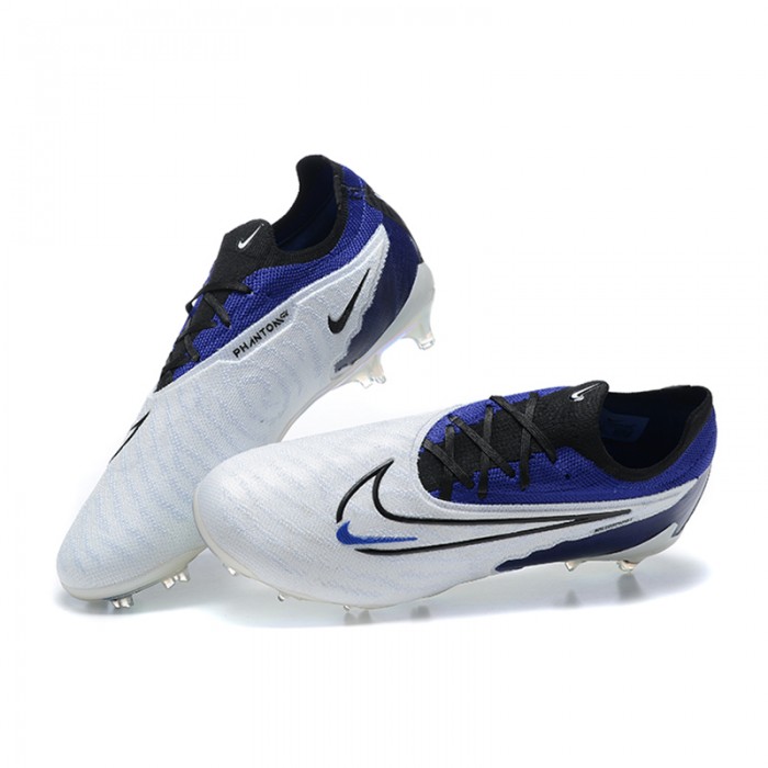 Air Zoom Mercurial Vapor XV Elite FG Soccer Shoes-White/Blue-9956053