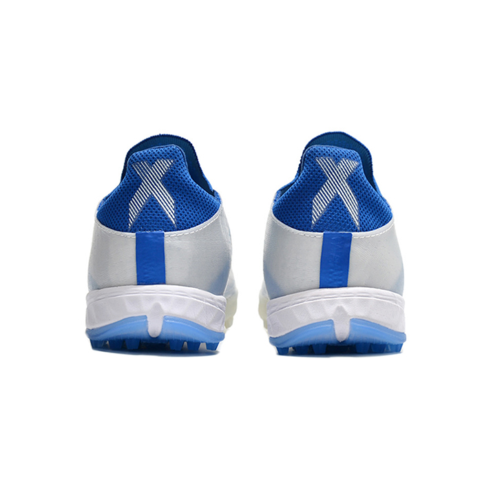 Messi X Speedflow+ TF Soccer Shoes-White/Blue-7556897