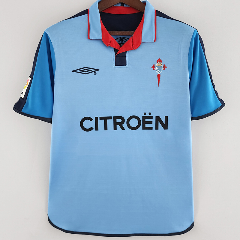 2002-2004 Celta Home Retro Soccer Jersey