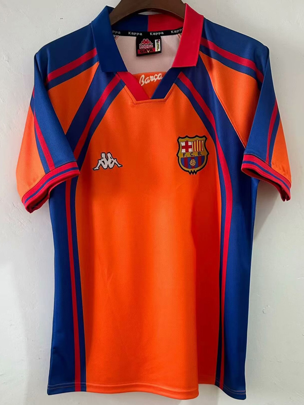 1997-1998 BAR UCL Edition Away Retro Soccer Jersey
