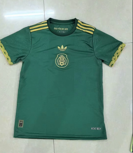 25-26 Mexico green Special Edition Fans Soccer Jersey
