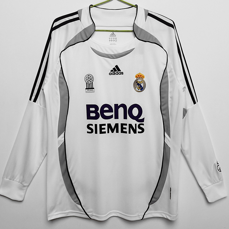 2006-2007 RMA Home Long Sleeve Retro Soccer Jer...