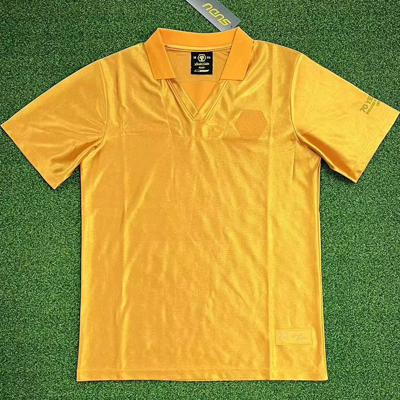 24-25 Wolves 70th Anniversary Fans Soccer Jersey