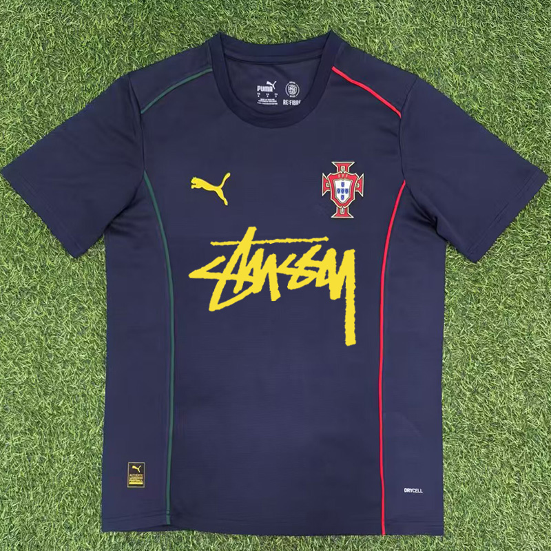 25-26 Portugal Royal Blue T-Shirt Prints Personalized AD