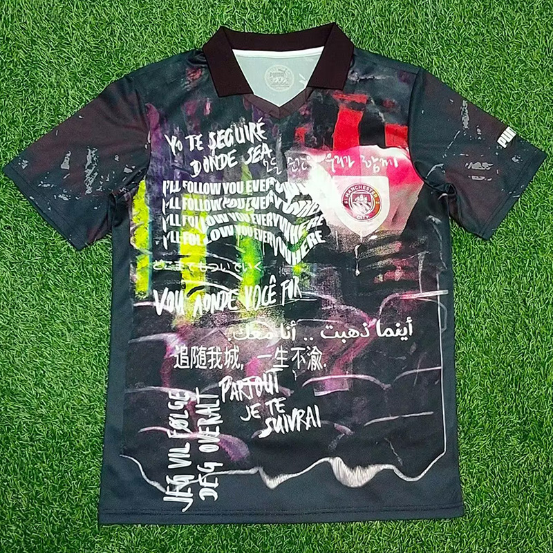 25-26 Man City Purple Limited Edition Fans Soccer Jersey