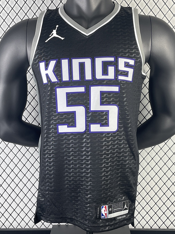 22-23 Kings WILLIAMS #55 Black Top Quality Hot ...