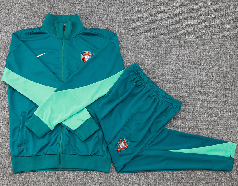 24-25 Portugal Green Jacket Tracksuit #A749