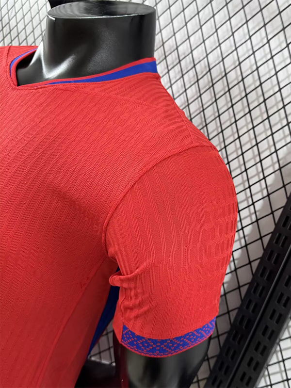 25-26 Norway Home Player Version Soccer Jersey