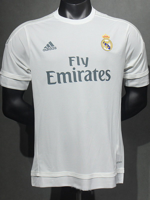 2015-2016 RMA Home Player Version 球员 Retro Soccer Jersey