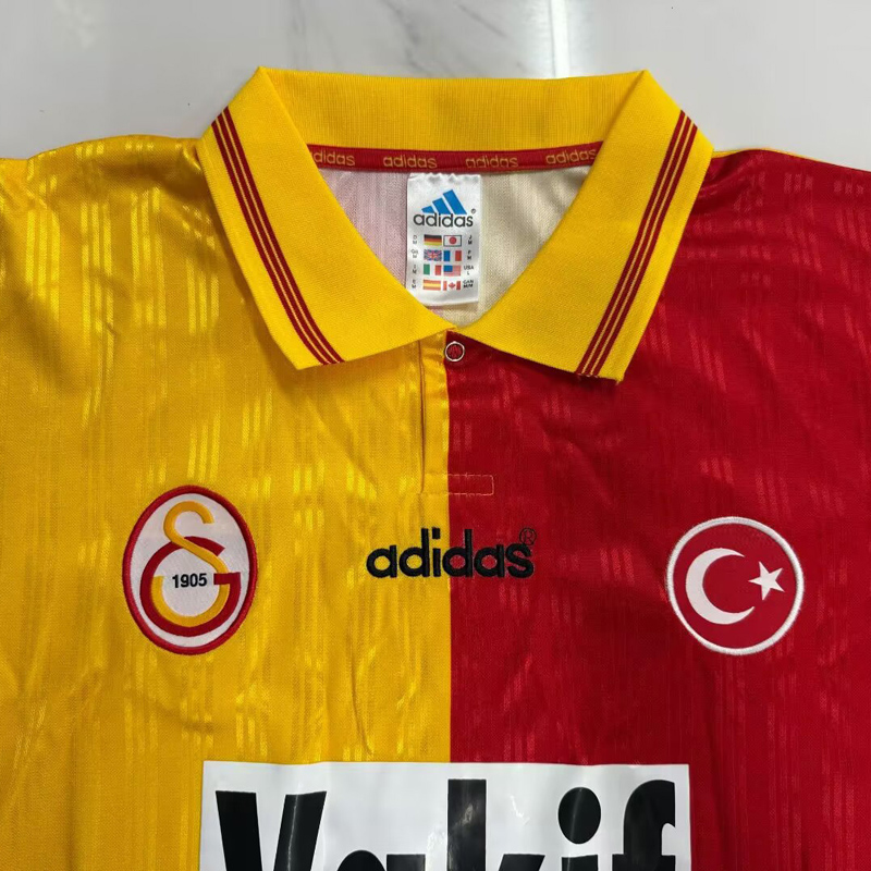 1996-1997 Galatasaray Home Retro Soccer Jersey