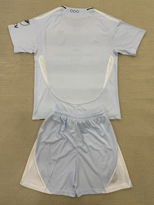 25-26 Sporting Kansas City Home Kids Soccer Jersey (带章)