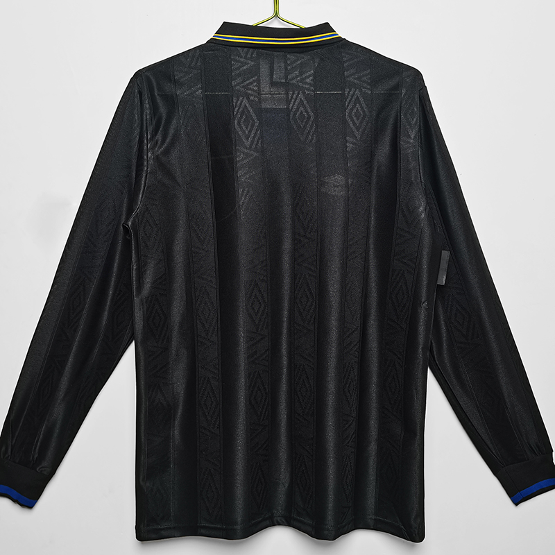 1993-1994 Man Utd Away Long sleeve Retro soccer...