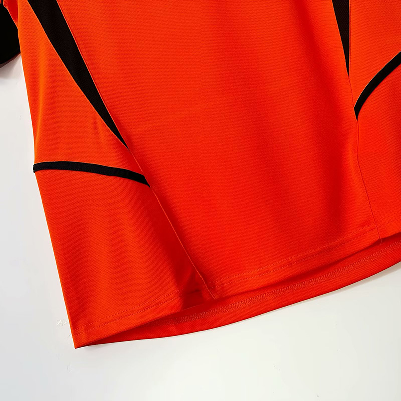2002 Netherlands Home Retro Soccer Jersey