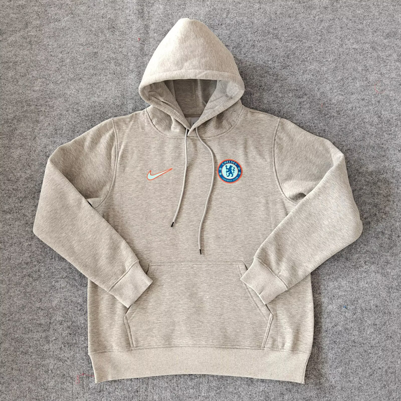 24-25 CHE Grey Hoody 灰色(加绒)蓝标