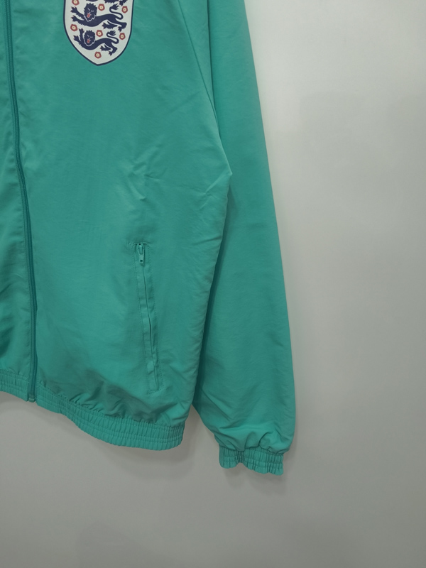 24-25 England Blue & Green Double Sided Windbreaker (双面风衣)