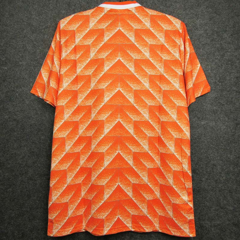 1988 Netherlands Home Retro Soccer Jersey