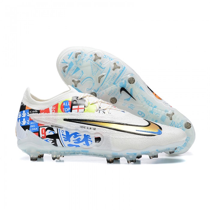 Phantom GX Elite FG Soccer Shoes-White/Gold-8358112