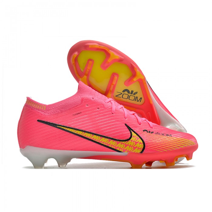 Air Zoom Mercurial Vapor XV Elite FG Soccer Shoes-Pink/Yellow-3939725
