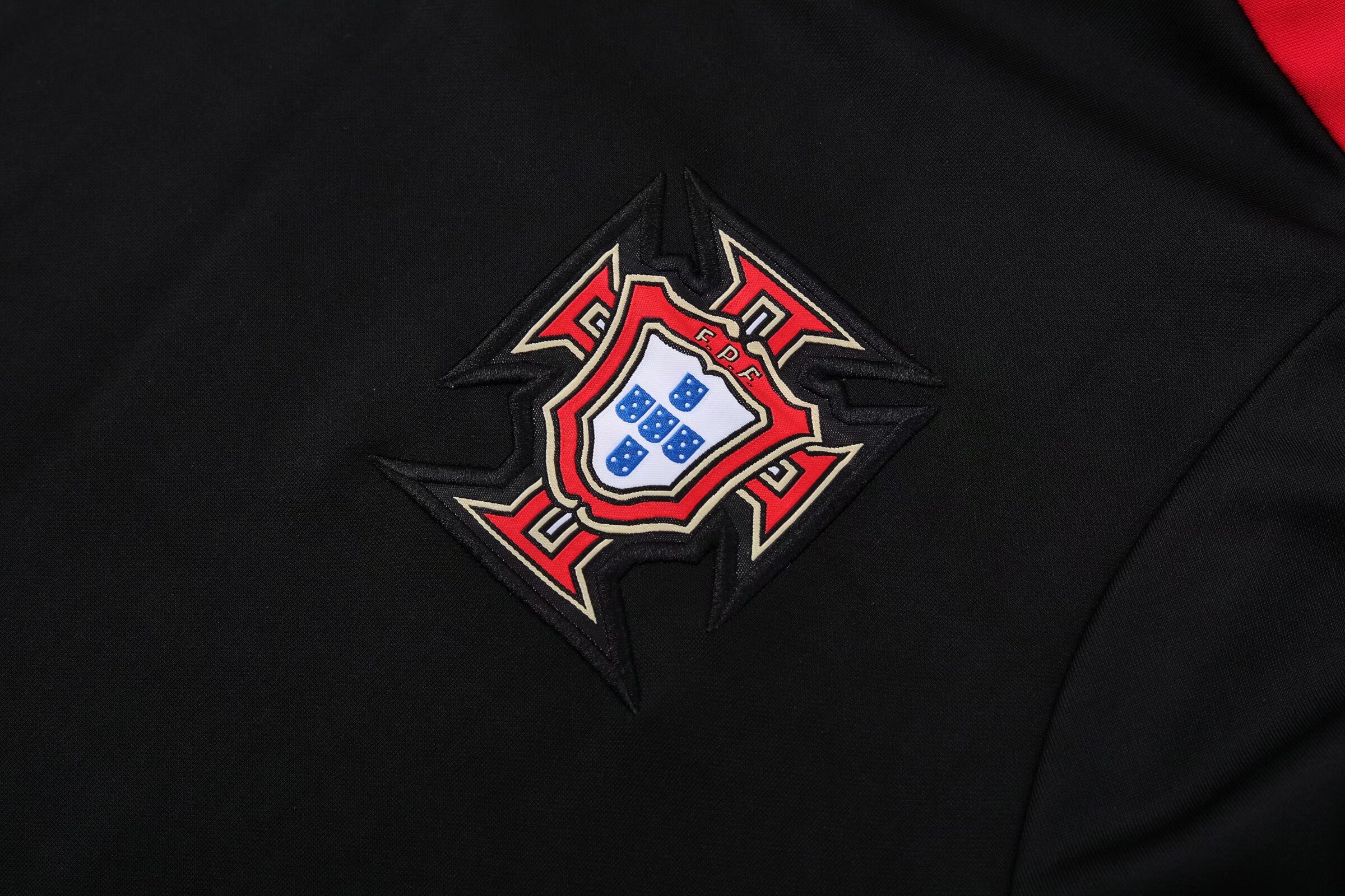 24-25 Portugal Black hat Tracksuit