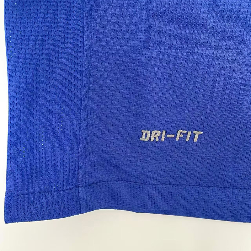 2010 Croatia Away Blue Retro Soccer Jersey