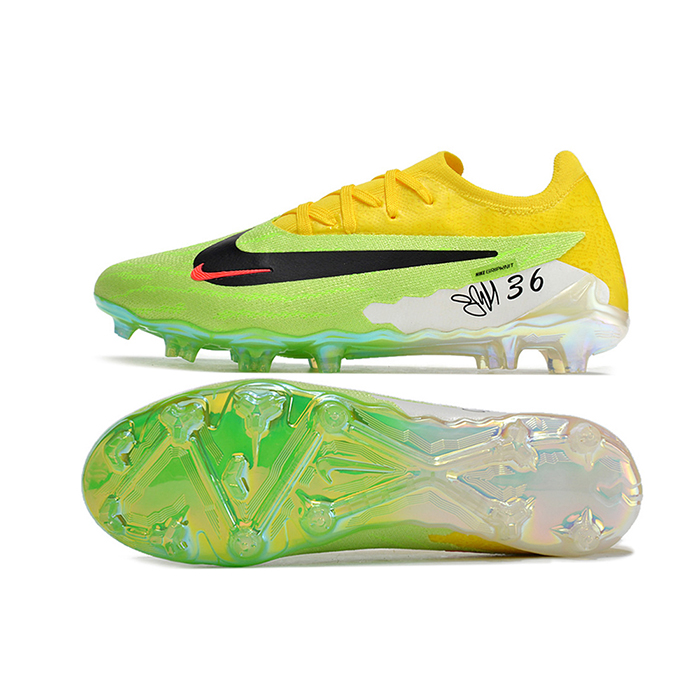 Phantom GX Elite FG Soccer Shoes-Green/Yellow-9497999