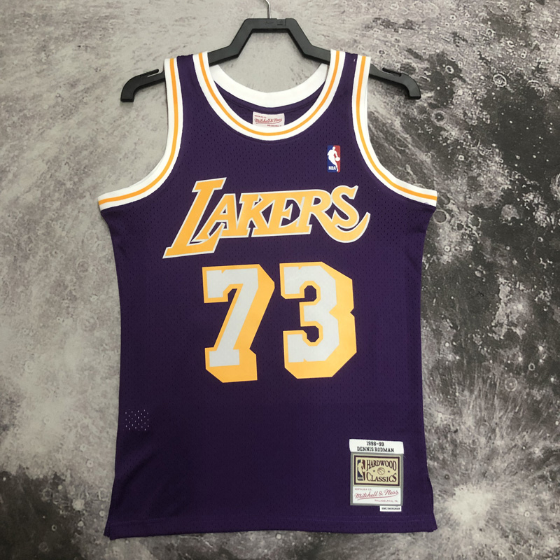 1998-99 LAKERS ROOMAN #73 Purple Retro Top Qual...
