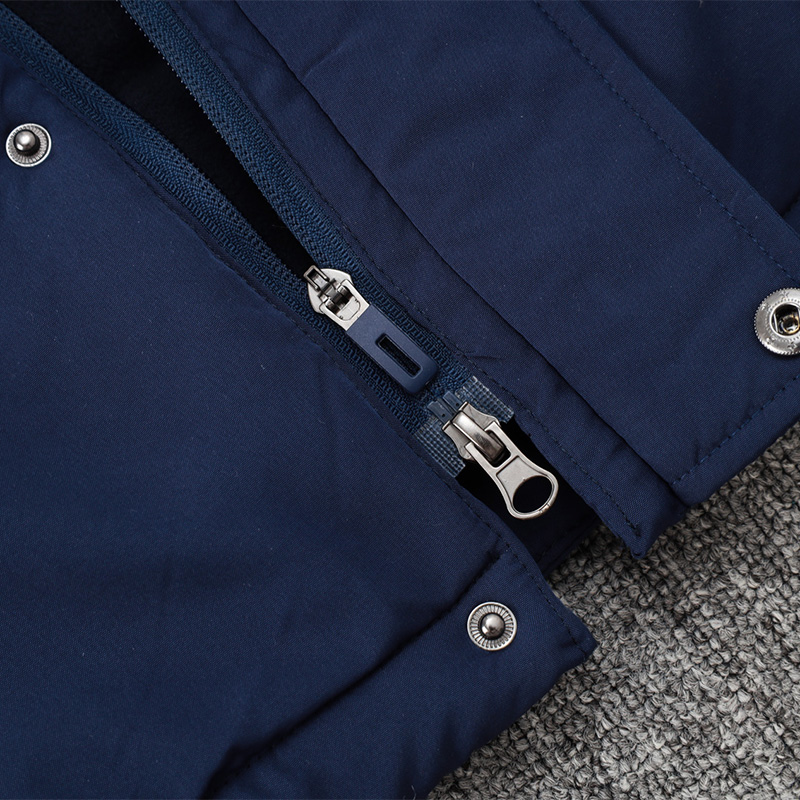 24-25 Argentina Royal Blue Hooded Windbreaker Fabric Cotton Coat #G185(金标)