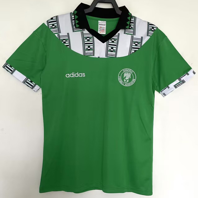 1994 Nigeria Home Retro Soccer Jersey