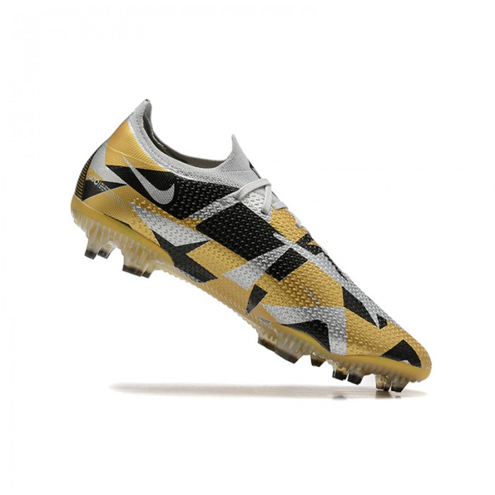 Phantom GT2 Elite FG Soccer Shoes-Grey/Gold-9103343