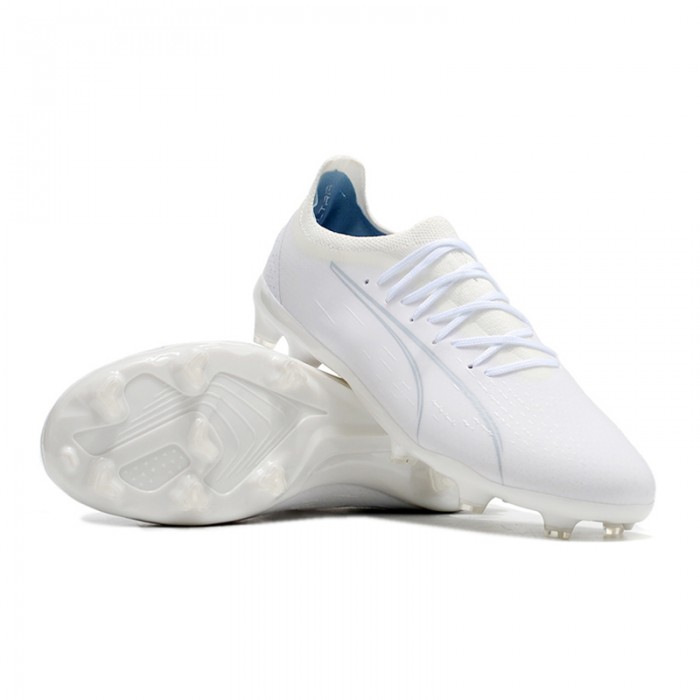 2022 World Cup Ultra Ultimate FG Soccer Shoes-All White-2894393