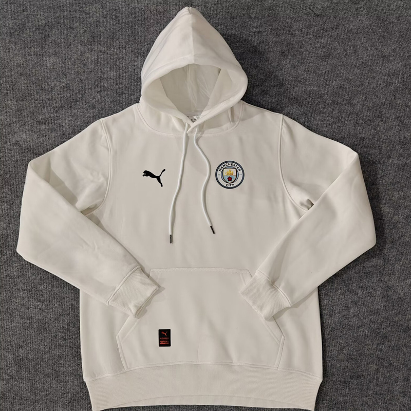 24-25 Man City White Hoody 白色(加绒)