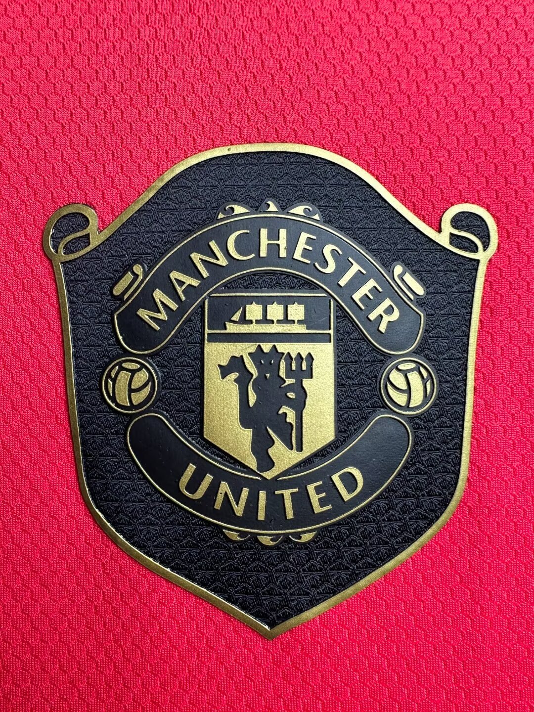 2018-2019 Man Utd Home Long sleeves Retro Soccer Jersey