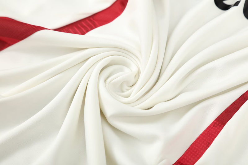 25-26 Man Utd White Tank top and shorts suit