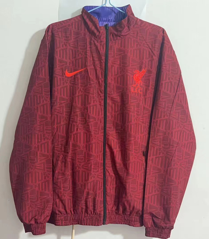 2023 LIV Red & Purple Double Sided Windbreaker (双面风衣)(刺绣)