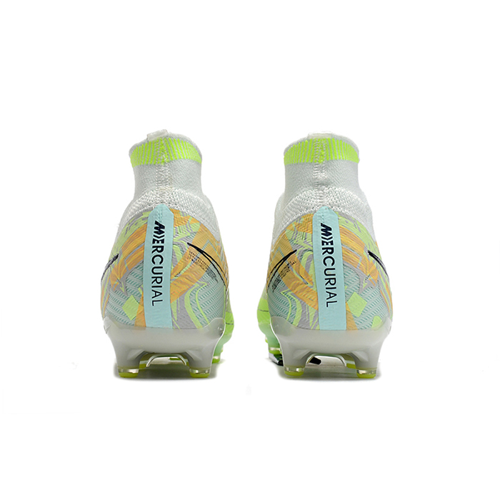 Air Zoom Mercurial Superfly IX Elite AG High Soccer Shoes-Green/Yellow-1291252