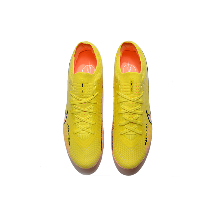 Air Zoom Mercurial Vapor XV Elite AG Soccer Shoes-Yellow/Pink-622099