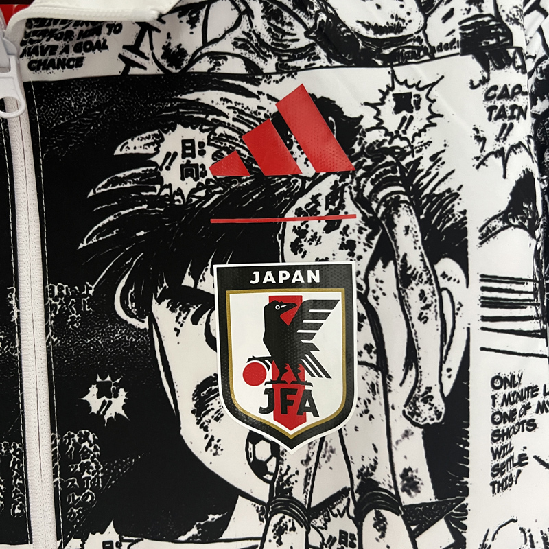 2024 Japan Red & Black Double Sided Windbreaker...