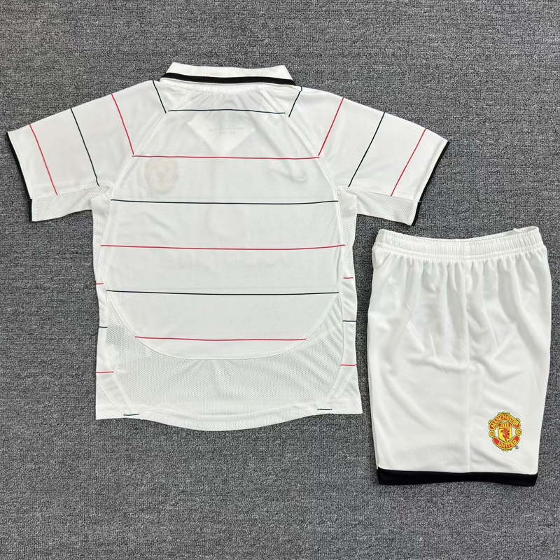 2003-2005 Man Utd Away Kids Retro Soccer Jersey