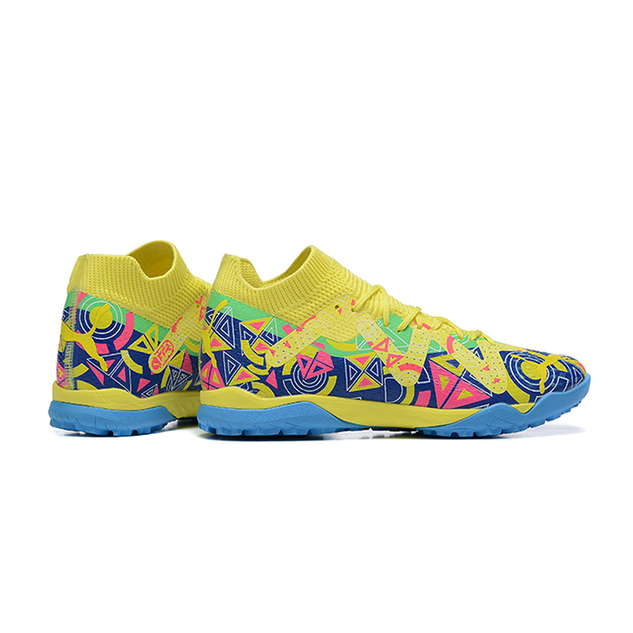 Ultra Ultimate TF Soccer Shoes-Yellow/Blue-8181660