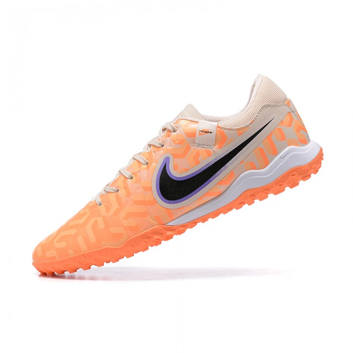 Tiempo Legend 10 Soccer Cleats -Descrip Soccer Shoes-Orange/White-6733376